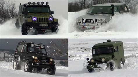 Jeep Wrangler vs Toyota Land Cruiser vs Nissan Patrol vs Fiat ...