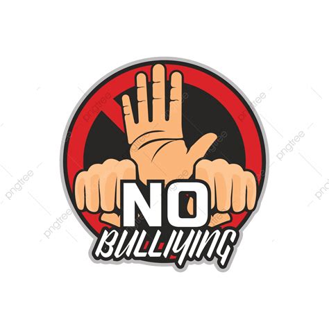 Stop Bullying No Bullying Logo Vector Illustration, Bully, Bullying ...