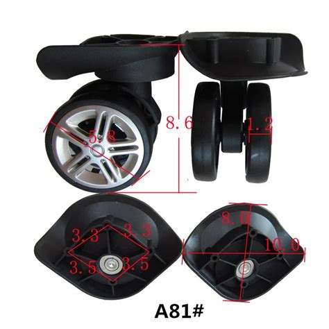 Replacement Spinner Luggage Wheels, Parts Wheels for Suitcase,Repair ...