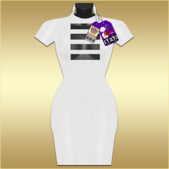 Second Life Marketplace - RB - Miami Club Dress - White (wear to unpack)