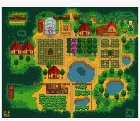 Stardew Forest Farm Layout Ideas