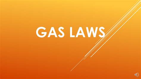 GAS LAWS. - ppt download