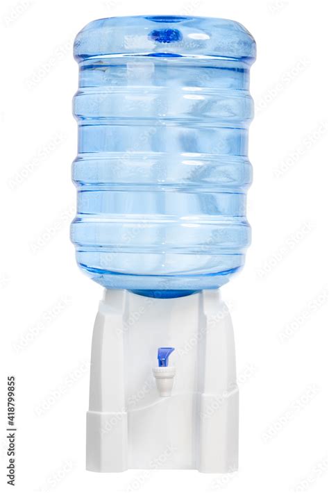 complete photo of purified water dispenser on a white background Stock ...