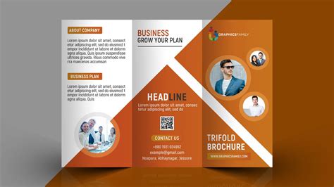 Tri Fold Brochure Template Ppt