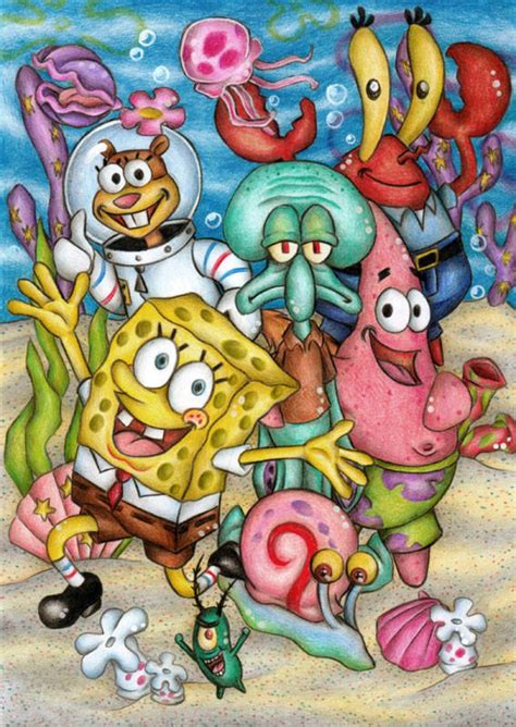 Spongebob by Zadzenea on @DeviantArt Spongebob Friends, Spongebob ...