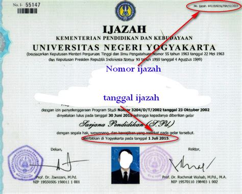 Nomor Ijazah dan Tahun Lulus pada Ijazah - INFO ASN & PENDIDIKAN