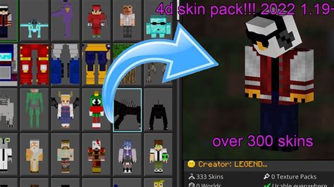 How to get 4d/5d skins minecraft bedrock edition!!! (2022) 1.19+ - YouTube