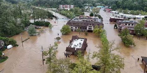 VIDEO: Historic Biltmore Village near Asheville under water after ...