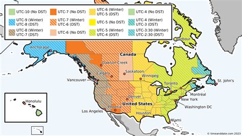 USA & Canada Start Daylight Saving 2023