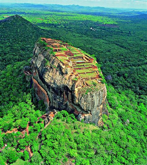 The Lion Rock - Ancient City of Sigiriya in Sri lanka - Beautiful ...