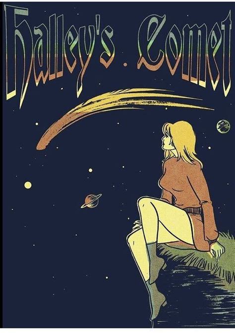 halleys comet | Poster prints, Billie eilish, Vintage poster art