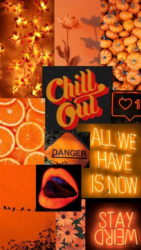 Orange Aesthetic Wallpaper | Halloween