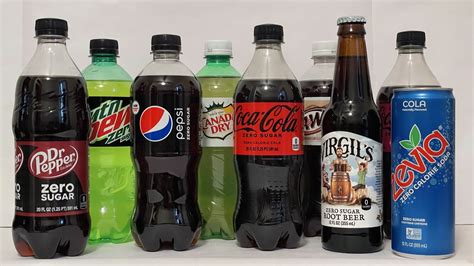 13 Popular Zero-Sugar Sodas, Ranked Worst To Best