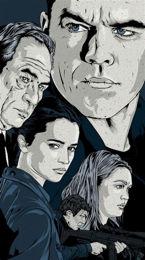 Illustration for Variety about "Jason Bourne" film. | Jason bourne ...