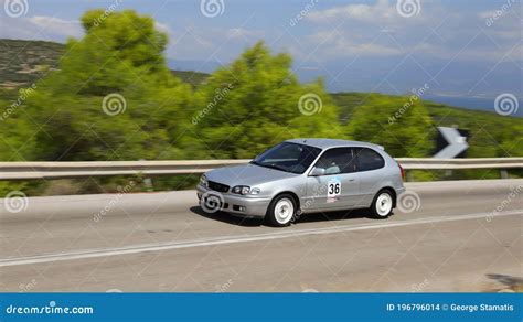 TOYOTA COROLLA HATCHBACK E110 Editorial Stock Image - Image of rally ...