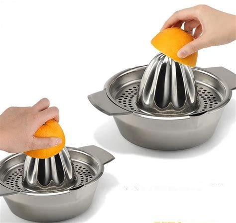 1PC Stainless Steel Lemon Squeezer Manual Juicer For Orange Squeezer ...