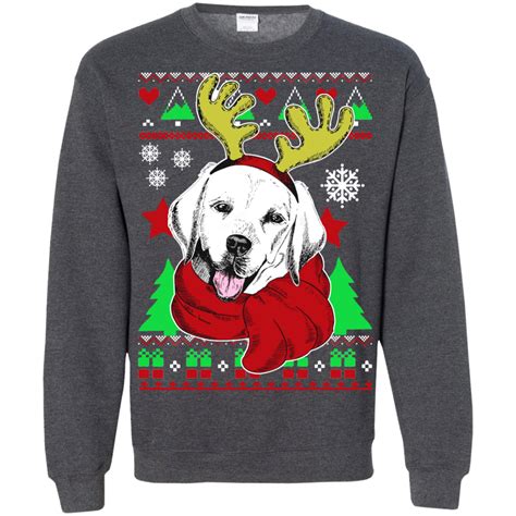 Labrador Christmas Sweater | Allbluetees.com