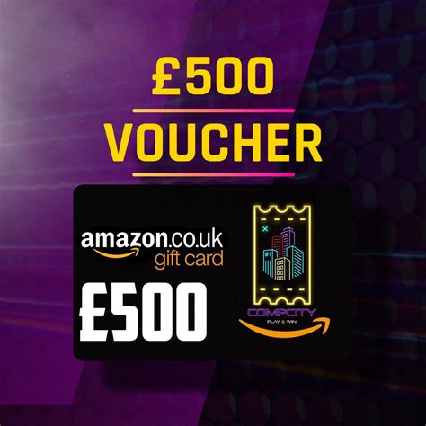 Amazon £500 Gift Card • CompCity Giveaways UK