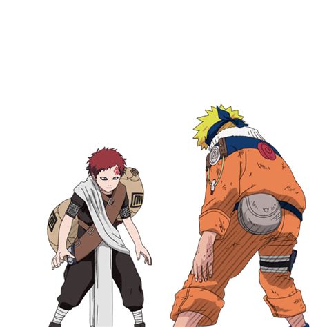 Naruto vs Gaara render [Ultimate Ninja] by Maxiuchiha22 on DeviantArt