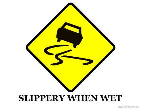 Wet Paint Signs Printable