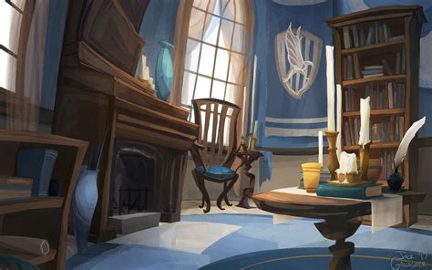 ArtStation - Ravenclaw Common Room