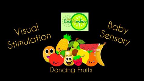 Baby Sensory - Dancing Fruits | Visual Stimulation for Baby - YouTube