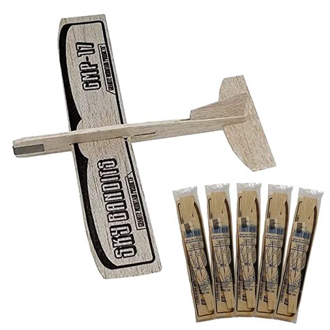 Buy Granite ain Products Balsa Wood Planes Toys Set - 6 Small Balsa ...