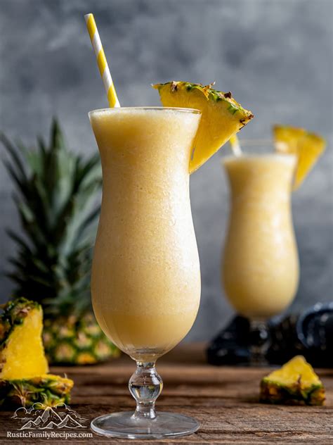 Piña Coladas - Rustic Family Recipes