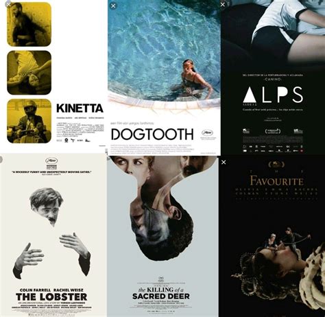 #films #giorgoslanthimos #yorgoslanthimos #filmography #posters #movies ...