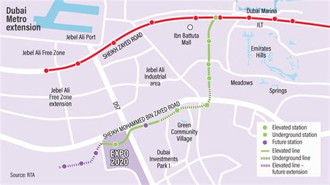 Dubai Metro Expo Line (Route 2020) - Your Dubai Guide