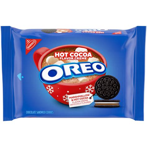 OREO Limited Edition Hot Cocoa & Marshmallow Bits Creme Chocolate ...