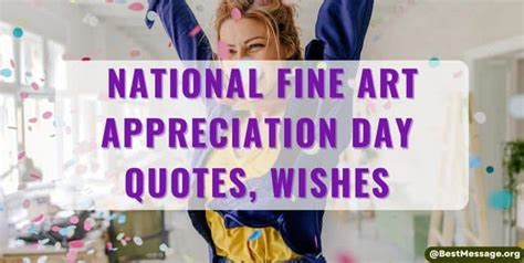 National Fine Art Appreciation Day Quotes, Wishes, Messages