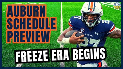 2023 Auburn Football Schedule Preview (Game-By-Game Analysis) - YouTube