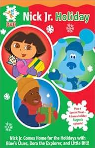 Amazon.com: Nick Jr. Holiday DVD Sampler (Dora the Explorer/Blue's ...