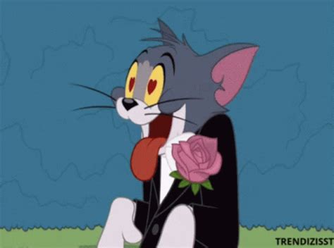 Tom And Jerry Heart Gif