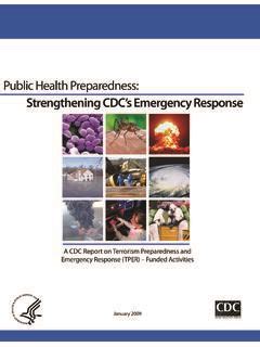 Public Health Preparedness: Strengthening CDC’s Emergency ... / public ...