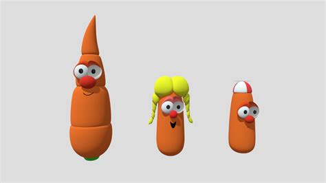 Veggietales Laura Carrot