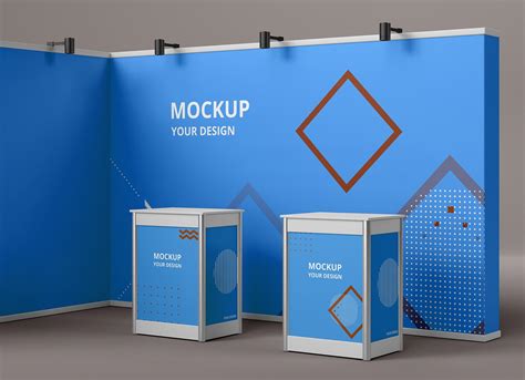 Exhibition Booth Mockup