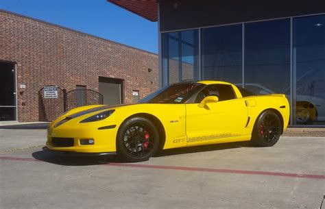 Chevrolet Corvette C6 Yellow Forgeline SE1 Wheel | Wheel Front