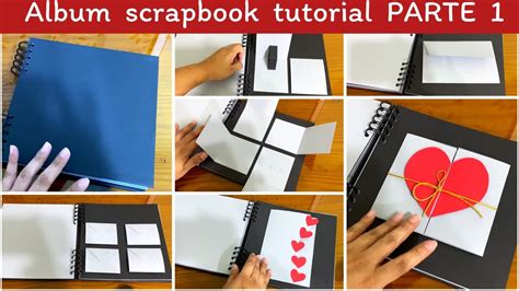 El MEJOR álbum de RECUERDOS | Álbum SCRAPBOOK tutorial PARTE 1 - YouTube