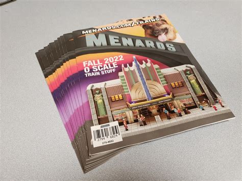 Menards Fall 2022 O Scale Train Stuff Catalog - NEW! | eBay