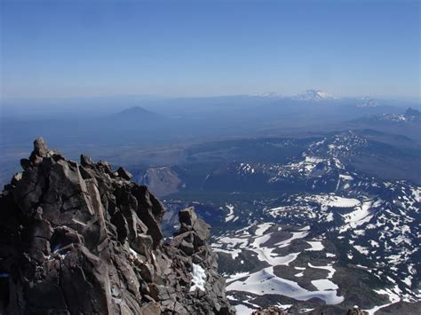 Mount Jefferson in the Oregon Cascades - Where is Kyle Miller?