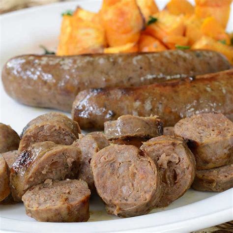 Venison Blueberry Sausage with Merlot Wine | Steaks & Game