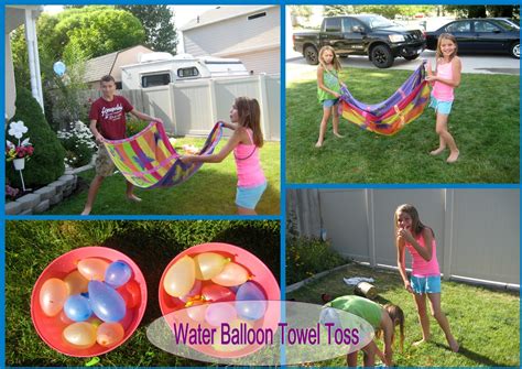 Beat the Heat with Water Balloon Towel Toss-Love, Play, Learn