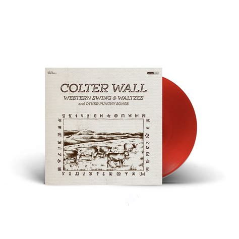 Colter Wall Western Swing & Waltzes - RED VINYL Edition