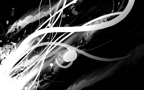 Cool Abstract Wallpapers Black And White Free