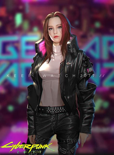 Cyberpunk 2077 Female Clothing / They can be equipped to the upper of ...