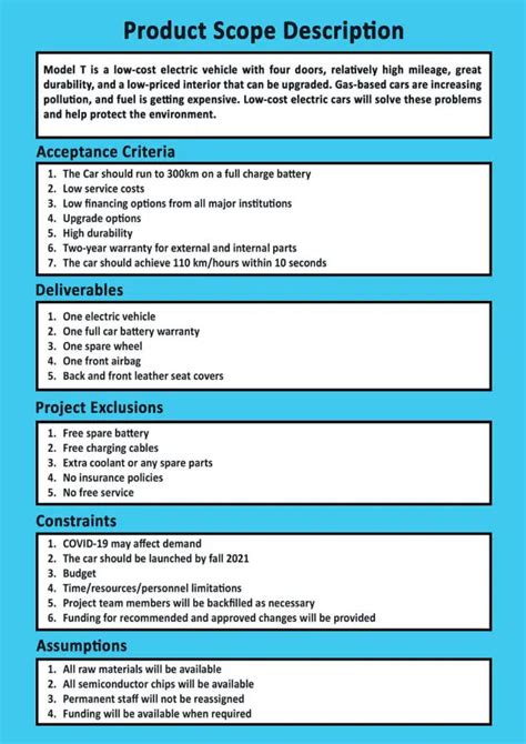 Project Scope Statement: A Guide with Example & Template | PM Study Circle