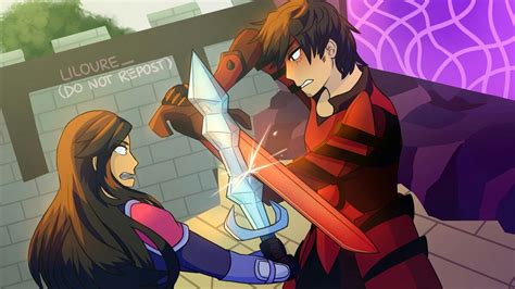 OMI this scene Art by : Liloure_ | Aphmau characters, Aphmau, Aphmau ...