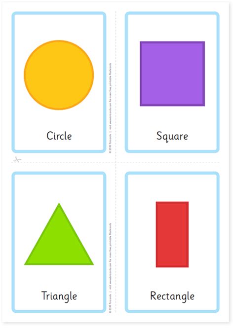 Shapes Flashcards Prints Digital Prints etna.com.pe